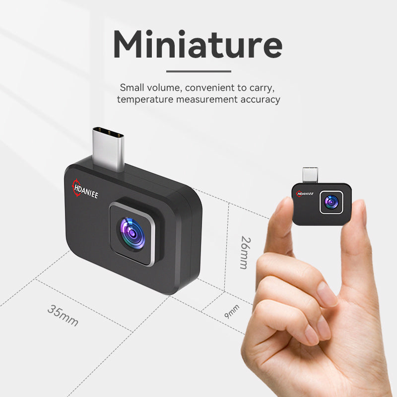 HDANIEE USB Thermal Imaging Camera Cell Phone Adapter